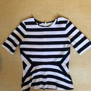 Talbots peplum top size XS